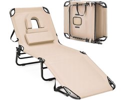 Ligbed tuin - Zonnebed - Ligbedden - Ligbed opvouwbaar volwassenen - Ligbed opvouwbaar - Ligbed - Ligbed inklapbaar - Strand Ligstoel - Ligstoel opvouwbaar - Ligbed tuin - Ligkussen - Zonnebed met hoofdsteun