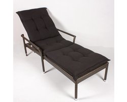 Ligbedkussen dralon Zwart