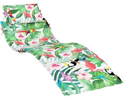 Ligbedkussen | Tuinkussen | Zitkussen oxford stof meerkleurig