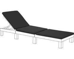 Ligbedkussens - Allibert Daytona Ligbed Vervangingskussen - Ligstoel Kussen - Tuinstoel Kussen - Zonnebed Kussen voor Tuin 198x66x5 cm