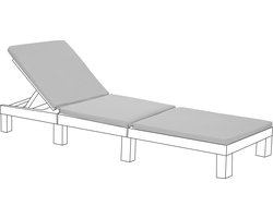 Ligbedkussens - Allibert Daytona Ligbed Vervangingskussen - Ligstoel Kussen - Tuinstoel Kussen - Zonnebed Kussen voor Tuin 198x66x5 cm