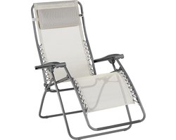 Liggende Tuinstoel Lafuma Mobilier Zero Gravity Rsxa Seigle II met Ergonomisch Design