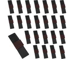 Light feather Vilten meubelpads - 24 stuks - zelfklevende & herbruikbare meubelglijders - vloerbeschermers voor stoelen - schommelstoel viltdoppen.