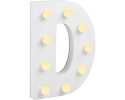 Light Letters - D
