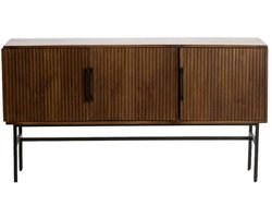 Light & Living - Abage wandkast 150x40x80 cm hout - donkerbruin