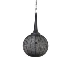 Light & Living Adrienne Hanglamp - Zwart - Ø57x112cm