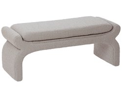 Light & Living Bankje Nafya - Bouclé - Taupe