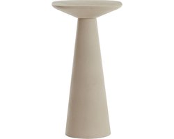 Light & Living - Bijzettafel ABALA - Ø28x53cm - Wit