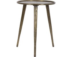 Light & Living Bijzettafel Babina - Antiek Brons - Ø36cm - Industrieel,Luxe