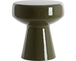 Light & Living Bijzettafel Dakwa - Groen - Ø38cm - Modern