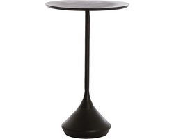 Light & Living Bijzettafel Dimphy - Antiek Lood - Ø35cm - Modern