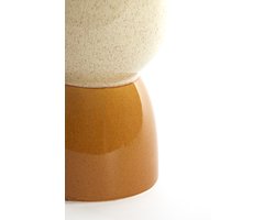 Light & Living Bijzettafel Finca - Wit - 28.5x28.5x42cm - Modern