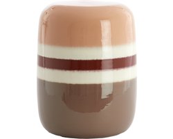 Light & Living - Bijzettafel FRANCA - Ø34x46.5cm - Oranje