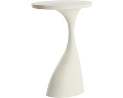 Light & Living Bijzettafel Macau - Wit - 40x33x61cm - Modern