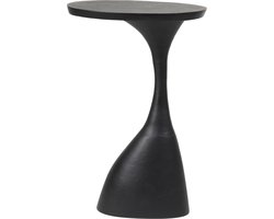 Light & Living Bijzettafel Macau - Zwart - 40x33x61cm - Modern
