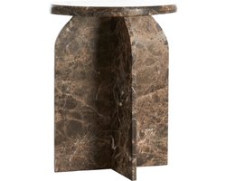 Light & Living - Bijzettafel OTINIA - Ø41x56cm - Bruin