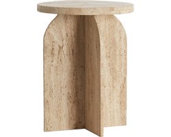 Light & Living - Bijzettafel OTINIA - Ø41x56cm - Bruin