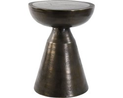 Light & Living Bijzettafel Pasja - Antiek Brons - Ø39.5cm - Modern