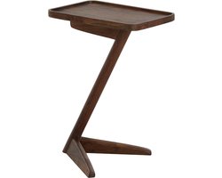 Light & Living - Bijzettafel QIANO - 45x42x63cm - Bruin