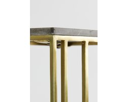 Light & Living - Bijzettafel ROSHAN - 41x31x71cm - Bruin