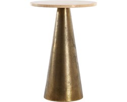 Light & Living Bijzettafel Ynez - Antiek Brons - 36x36x51cm - Modern