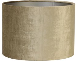Light & Living Cilinder Lampenkap Gemstone - Brons - Ø30x21cm - voor Tafellampen, Hanglampen