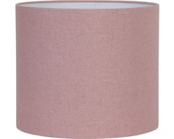 Light & Living Cilinder Lampenkap Livigno - Roze - Ø40x30cm - voor Tafellampen, Staande lamp, Hanglampen