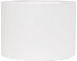 Light & Living Cilinder Lampenkap Polycotton - Wit - Ø30x21cm - voor Tafellampen, Hanglampen