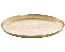 Light & Living - Decoratie schaal KROSNA - Goud - 40.5x40.5x3 cm