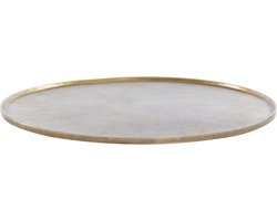 Light & Living - Decoratie schaal MAES - Brons - 50x50x1.5 cm