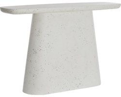 Light & Living Deens Ovale Sidetable Hamura - Terrazzo - 120cm