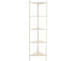 Light & Living - Display stellingkast - crème