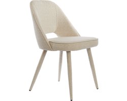 Light & Living - Eetkamerstoel DJESLIN - 57x51x84cm - Bruin