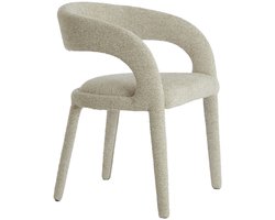 Light & Living - Eetkamerstoel KYRAN - 58x57x78 cm - Bruin - Set van 2