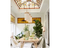 Light & Living - Eettafel QUENZA - 200x100x76cm - Bruin