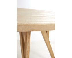 Light & Living - Eettafel QUENZA - Ø120x76cm - Bruin
