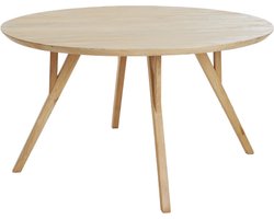 Light & Living - Eettafel QUENZA - Ø140x76cm - Bruin