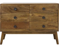 Light & Living Espita Kast met laden - Hout/Olie Bruin - 114x40x80cm