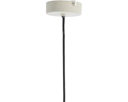 Light & Living Hanglamp Arriate - Wit - Ø26cm - Modern - Hanglampen Eetkamer, Slaapkamer, Woonkamer