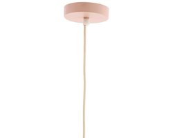 Light & Living - hanglamp - Cesano - roze - textiel - E27 - 2988695