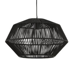 Light & Living Hanglamp Deya - Zwart - Ø40cm - Bohemian - Hanglampen Eetkamer, Slaapkamer, Woonkamer