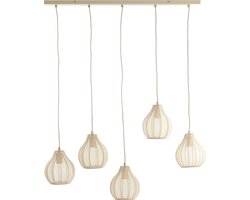 Light & Living - Hanglamp ELATI - 100x15x21.5cm - Bruin