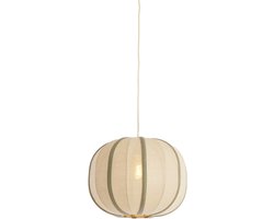 Light & Living - hanglamp - Esmiria - naturel - textiel - Ø 40cm - E27 - 2995269