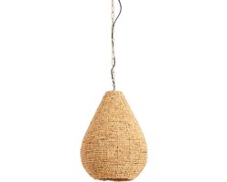 Light & Living Hanglamp Kabinda Kralen, 40cm - Bruin
