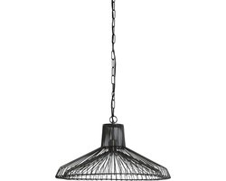Light & Living Hanglamp Kasper - Zwart - Ø55cm - Modern - Hanglampen Eetkamer, Slaapkamer, Woonkamer