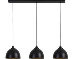 Light & Living Hanglamp Kylie - Zwart - 135x30x26cm - 3L - Modern - Hanglampen Eetkamer, Slaapkamer, Woonkamer