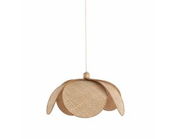 Light & Living Hanglamp Lavrio - Naturel - 60.5x60.5x30.5cm - Modern - Hanglampen Eetkamer, Slaapkamer, Woonkamer
