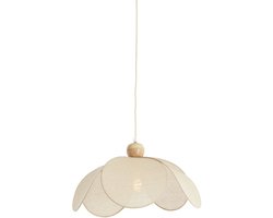 Light & Living - hanglamp - Lavriria - naturel - textiel - Ø 50cm - E27 - 2995484