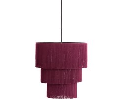 Light & Living - Hanglamp MALAIKA - Paars - 45x45x50 cm