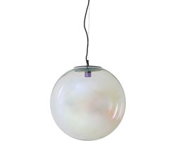 Light & Living Hanglamp Medina - Multicolor Glas - Ø48cm - Modern - Hanglampen Eetkamer, Slaapkamer, Woonkamer